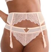 Triumph Trosor Palina Waves Of Glow Suspender Belt Ljusrosa Large Dam