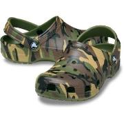Crocs Classic Camo Clog Kids Grön/Brun ej Spec US C13 (EU 30-31) Barn