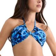 Triumph Midnight Swim Bandeau Blå Mönstrad C 38 Dam