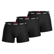 HUGO Kalsonger 3P Triplet Boxer Brief Svart/Vit bomull X-Large Herr