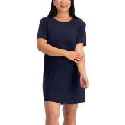 Bamboo Basics Nora PJ Big T-Shirt Navy viskos Large Dam