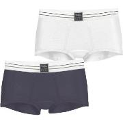 Björn Borg Trosor 2P Original Boxer Shorts Vit/Grå bomull Medium Dam