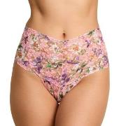 Hanky Panky Trosor Signature Lace Print Retro Thong Blommig nylon One ...