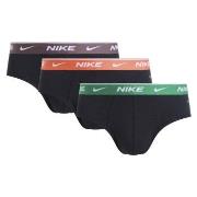 Nike Kalsonger 3P Everyday Essentials Cotton Stretch Hip Brief Orange ...