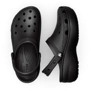Crocs Classic Platform Clog Svart US W11 (EU 42-43) Dam
