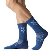 Sege Glide Light Wool Ski Socks Strumpor Marin/Blå Strl 46/48
