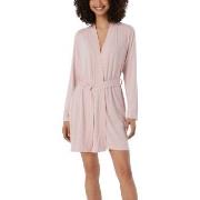 Schiesser Essentials Single Jersey Modal Bathrobe Ljusrosa modal X-Lar...