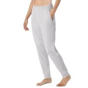 Schiesser Mix and Relax Long Pants With Cuff Ljusgrå bomull 36 Dam