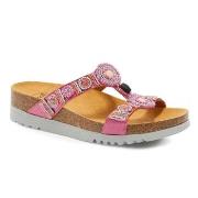 Scholl New Bogota Rosa/Vit Strl 40 Dam