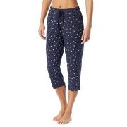 Schiesser Women Mix and Relax Pants Vit/Marin bomull 42 Dam