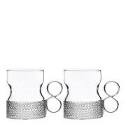 iittala - Tsaikka Glas med hållare 23 cl 2-pack