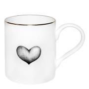 Rory Dobner - Majestic Mug Svart Love Heart