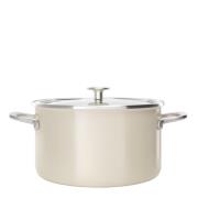 Kitchenaid - KitchenAid Steel Core Enamel Gryta Emalj/Glaslock 6 L Krä...