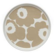 Marimekko - Unikko Tallrik 13,5 cm Beige/Vit