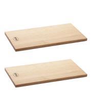 Rösle - Grillplanka 2-pack 40x19,5 cm Trä