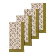 Bungalow - Poonam Servett 45x45 cm 4-pack Fikon