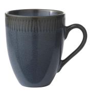 Aida - Relief Stoneware Mugg 30 cl Blå