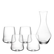 Riedel - Stemless Wings Vinglas Cabernet Sauvignon 4-pack+Karaff