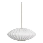 Watt & Veke - Ellipse Taklampa Linne 80 cm Vit