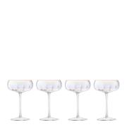 LSA International - Pearl Champagnecoupe 30 cl 4-pack