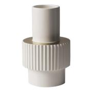 Pols Potten - Gear Vas 25,5 cm Vit