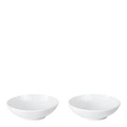 Royal Copenhagen - White Fluted Dippskål 9 cl 2-pack