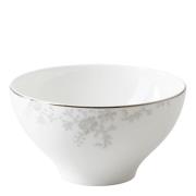 Royal Porcelain - Angelina Platinum Dessertskål 13 cm Vit