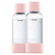 MySoda - Flaska till Kolsyremaskin 2-pack 0,5 L Pink