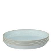 Denby - Tallrik 21,5 cm 4-pack Grön