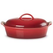 Le Creuset - Heritage ovalt fat 36 cm cerise