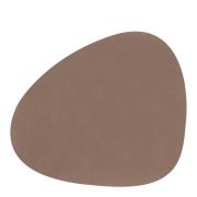 LIND DNA - Nupo Curve Bordstablett 37x44 cm Truffle