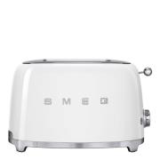 Smeg - Smeg Brödrost 2 skivor TSF012 Vit