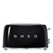 Smeg - Smeg Brödrost 4 skivor TSF02 Svart