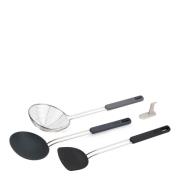 Joseph Joseph - Nest Fusion wokset 3 delar cm svart