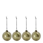 House Doctor - Chosen julkulor 8 cm 4-pack guld