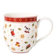 Villeroy & Boch - Toy's Delight mugg 39 cl vit/röd