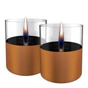 Tenderflame - Lilly bordslampa 10 cm 2-pack koppar