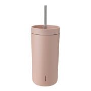 Stelton - To Go Sip termomugg med sugrör 40 cl heather