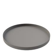 Cooee - Tray Circle Fat 40 cm Grå