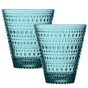 Iittala - Kastehelmi Tumbler 30 cl 2-pack Havsblå