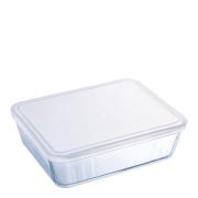 Pyrex - Cook & Freeze Form med lock 4 L