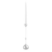 Klong - Tender Ljusstake Låg 35 cm Silver