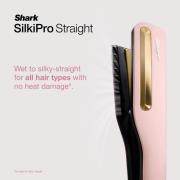 Shark SilkiPro Straight Hair Straightener + Dryer in One Tool - Rose P...