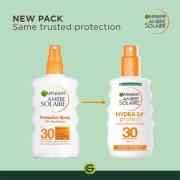 Garnier Ambre Solaire Ultra-Hydrating Shea Butter Sun Cream Spray SPF ...