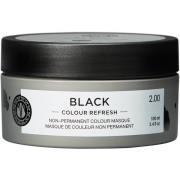Maria Nila Colour Refresh, 2.00 Black, 100 ml Maria Nila Färginpacknin...