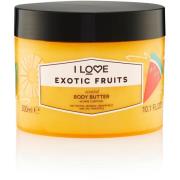 I love… Exotic Fruits Scented Body Butter - 300 ml