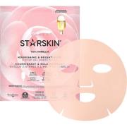 Starskin 100% Camellia Nourishing & Brightening 2-Step Oil Sheet Mask ...