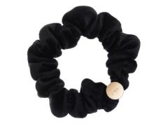 Dark Mini Velvet Scrunchie Hair Braid Black - pcs 1