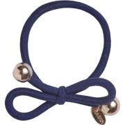 IA BON Hair Tie Gold Bead Navy