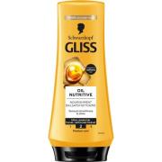 Schwarzkopf  Gliss Nourishment Conditioner Oil Nutritive  For Strawy &...